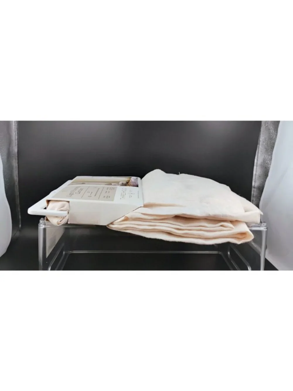 Light Filtering Natural Linen Curtain Panel 95